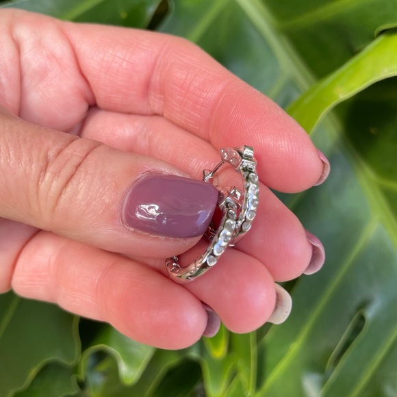Polished 20mm Sm Hoop Earrings - Picture 1 of 11